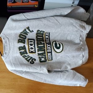Vintage 90s Green Bay Packers Crewneck Super Bowl